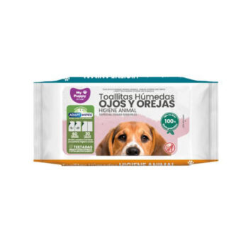 My Puppy Υγρά Μαντηλάκια Καθαρισμού Μάτια & Αυτιά